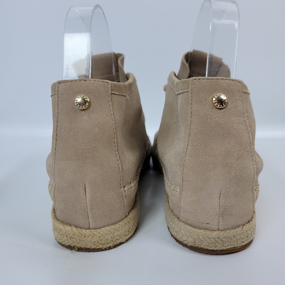 MICHAEL KORS Suede Leather Boots Sz 10 - Picture 4 of 11
